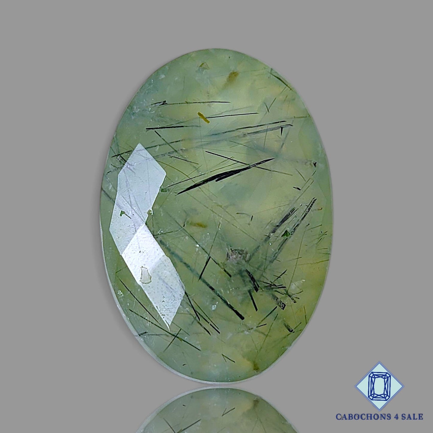 Prehnite Rutile