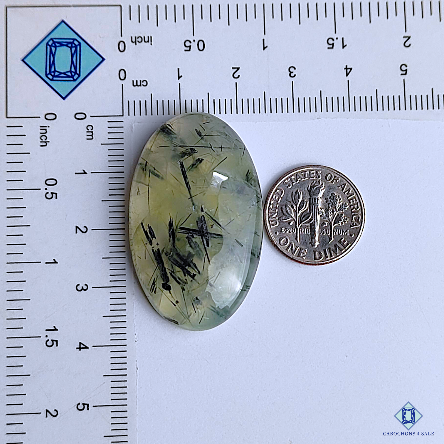 Prehnite Rutile Quartz