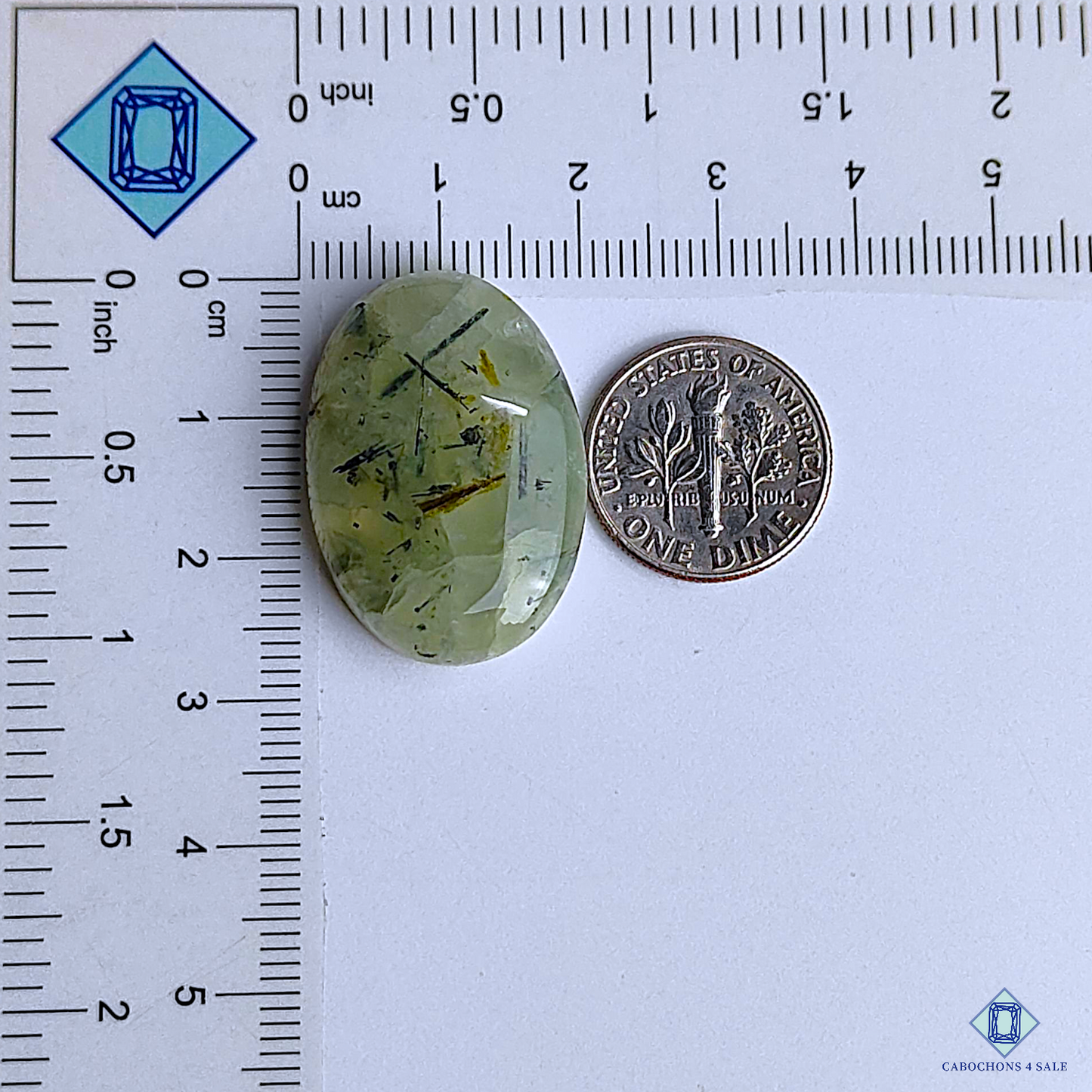 Prehnite Rutile Quartz