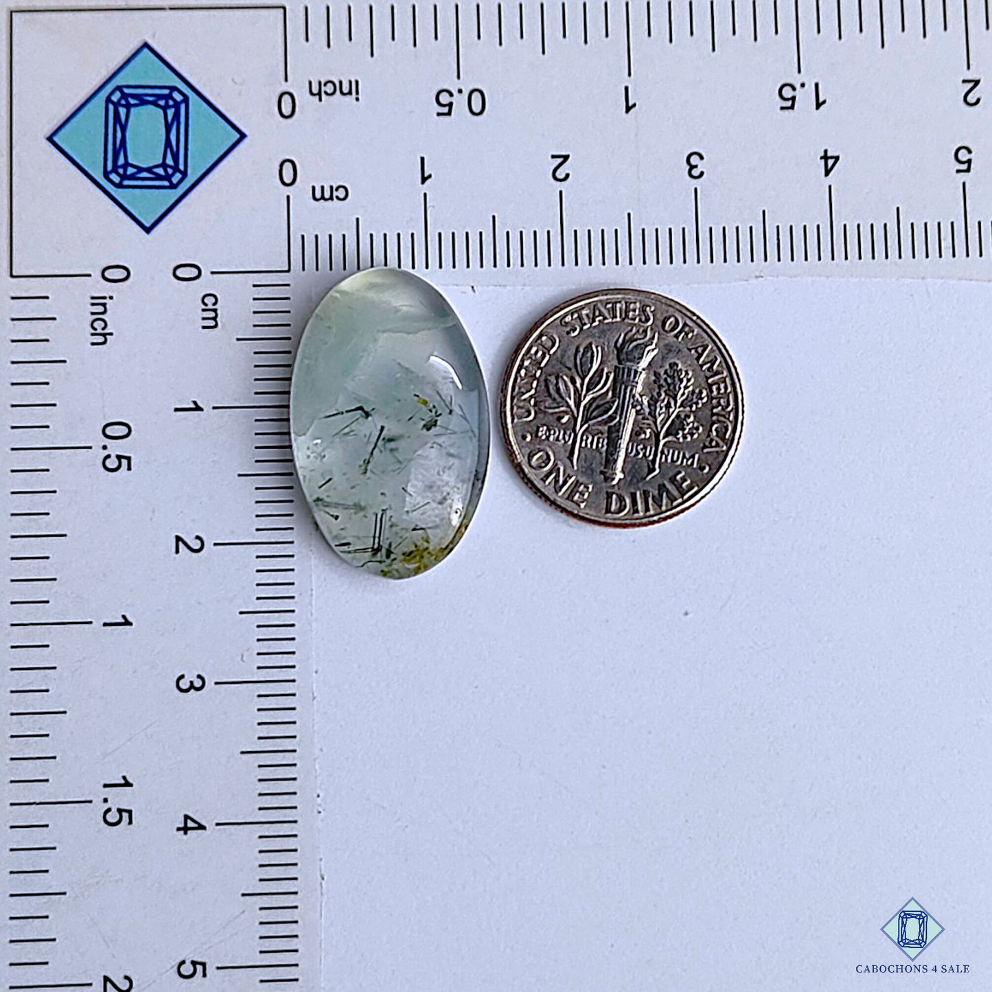 Prehnite Rutile Quartz