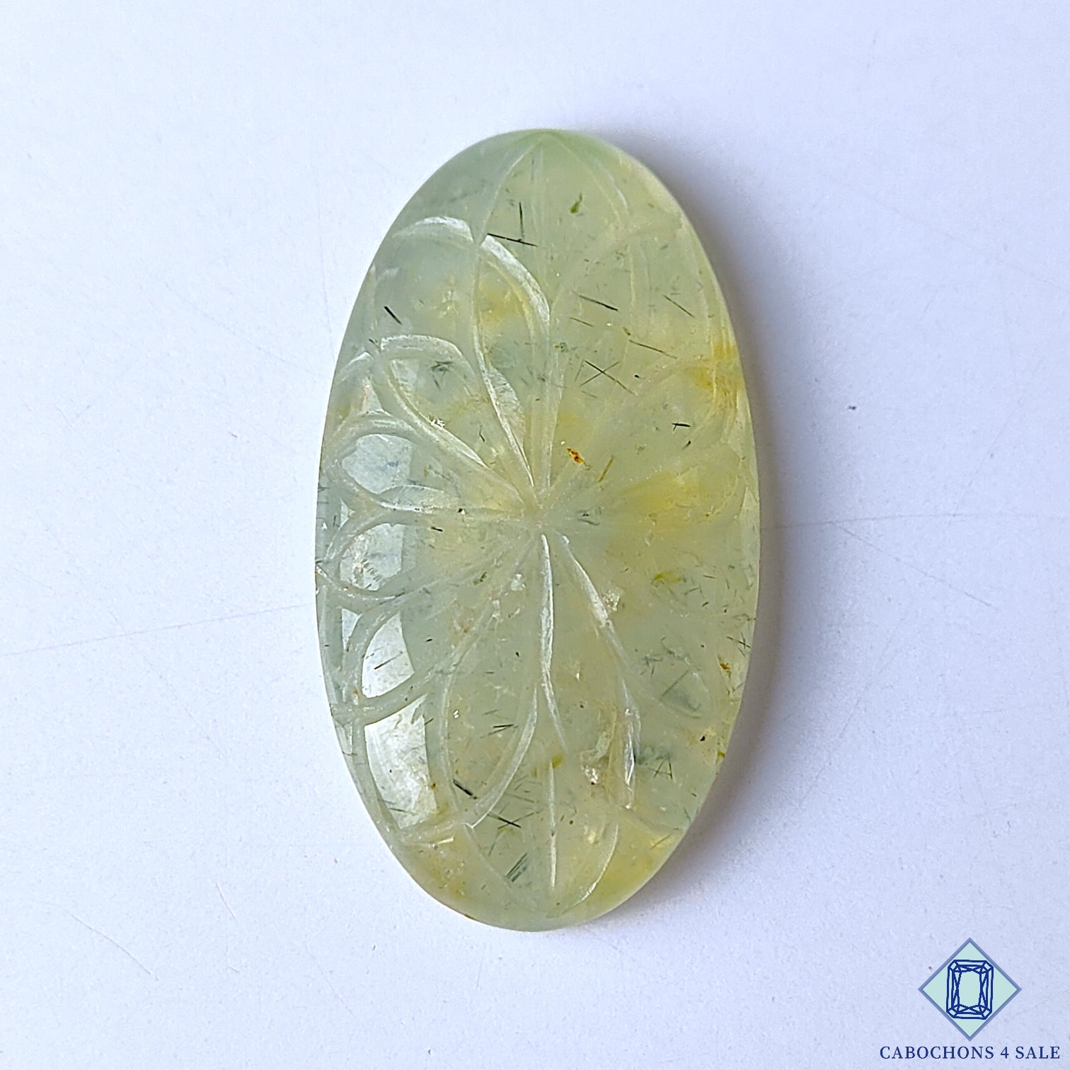 Prehnite Rutile Quartz