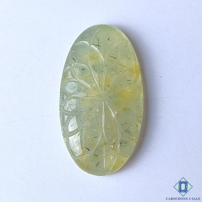 Prehnite Rutile Quartz