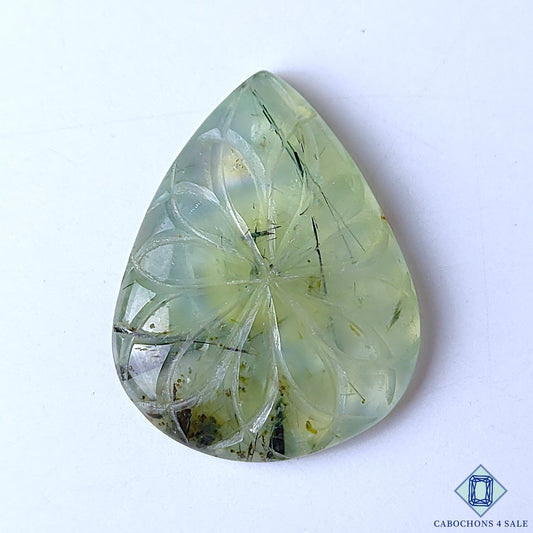 Prehnite Rutile Quartz