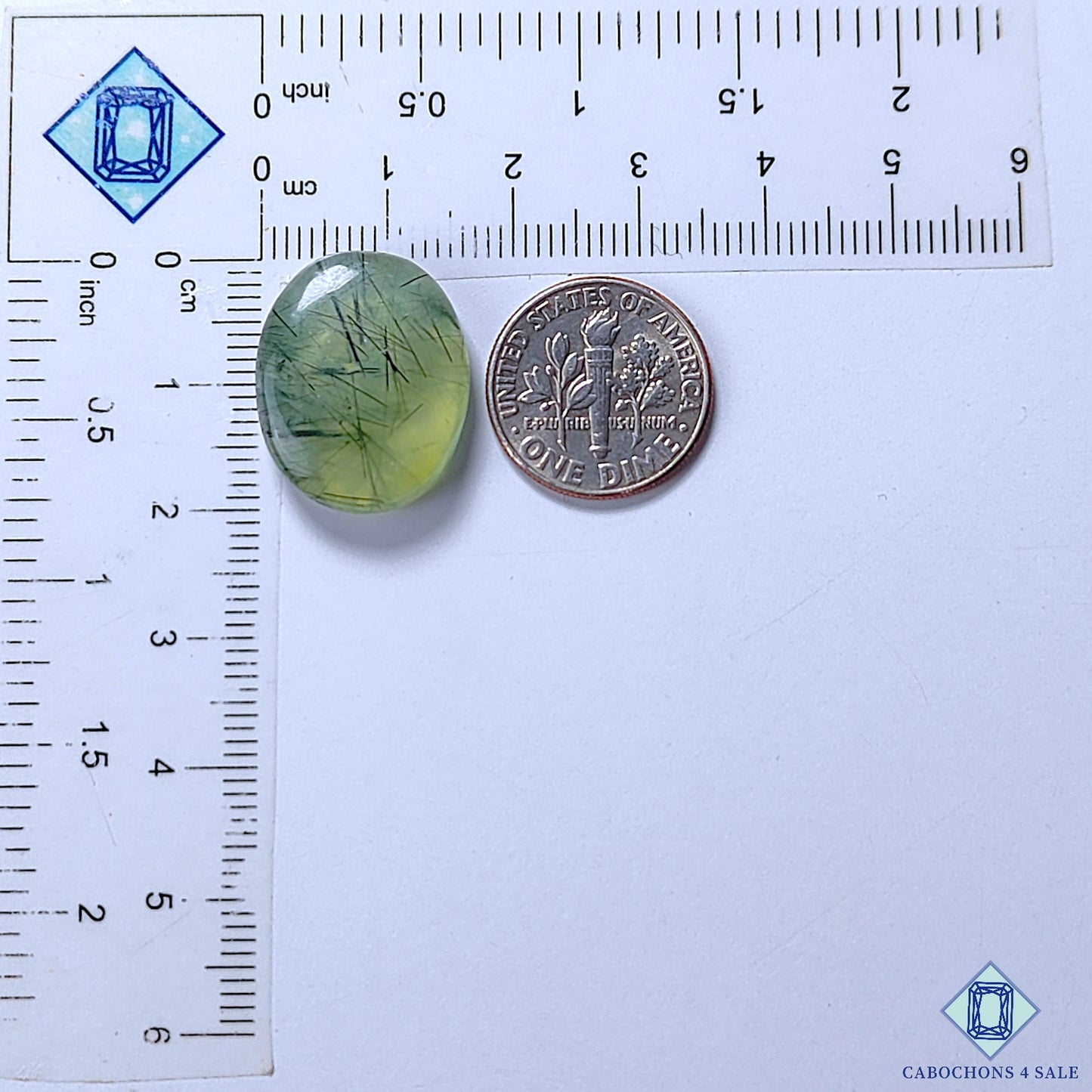 Prehnite Rutile Quartz