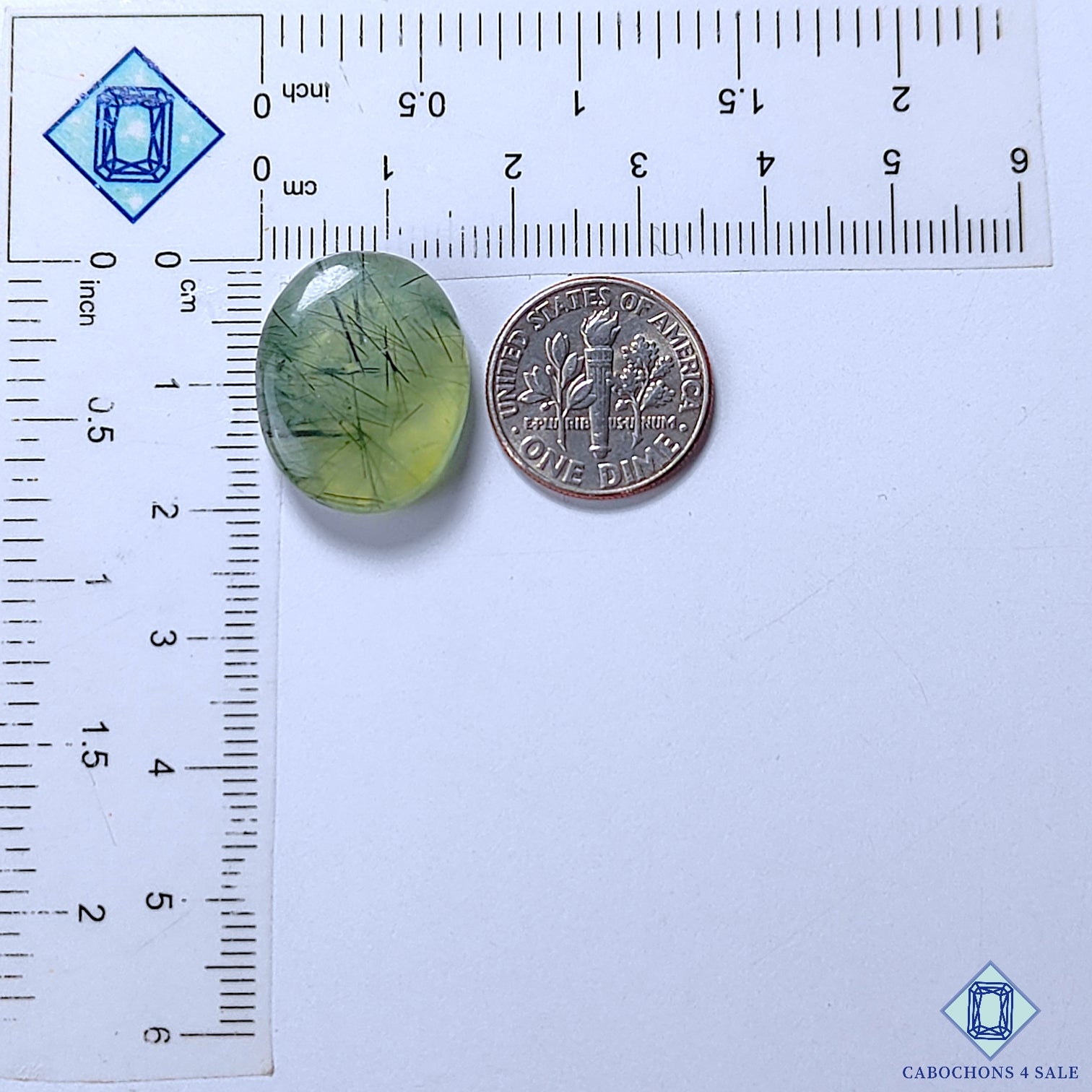 Prehnite Rutile Quartz