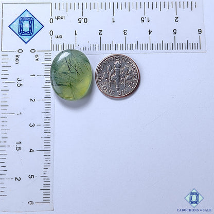 Prehnite Rutile Quartz
