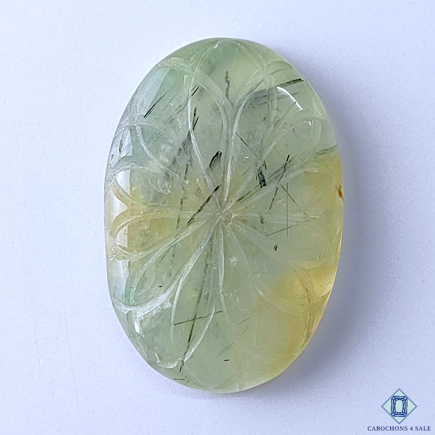 Prehnite Rutile Quartz