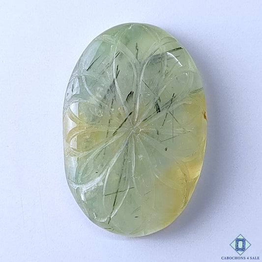 Prehnite Rutile Quartz
