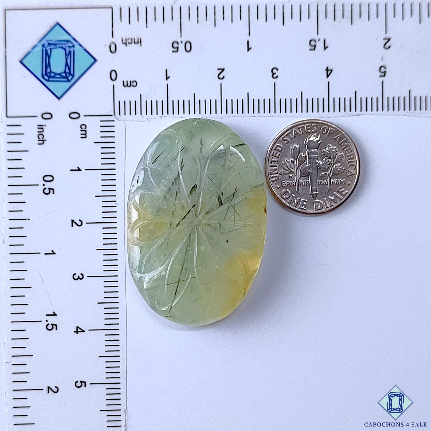 Prehnite Rutile Quartz