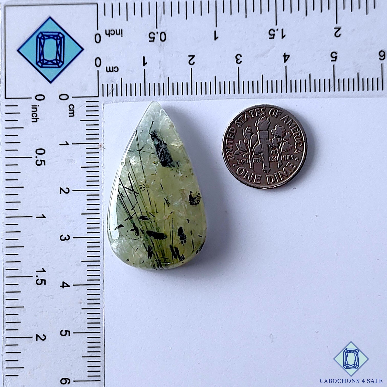 Prehnite Rutile Quartz