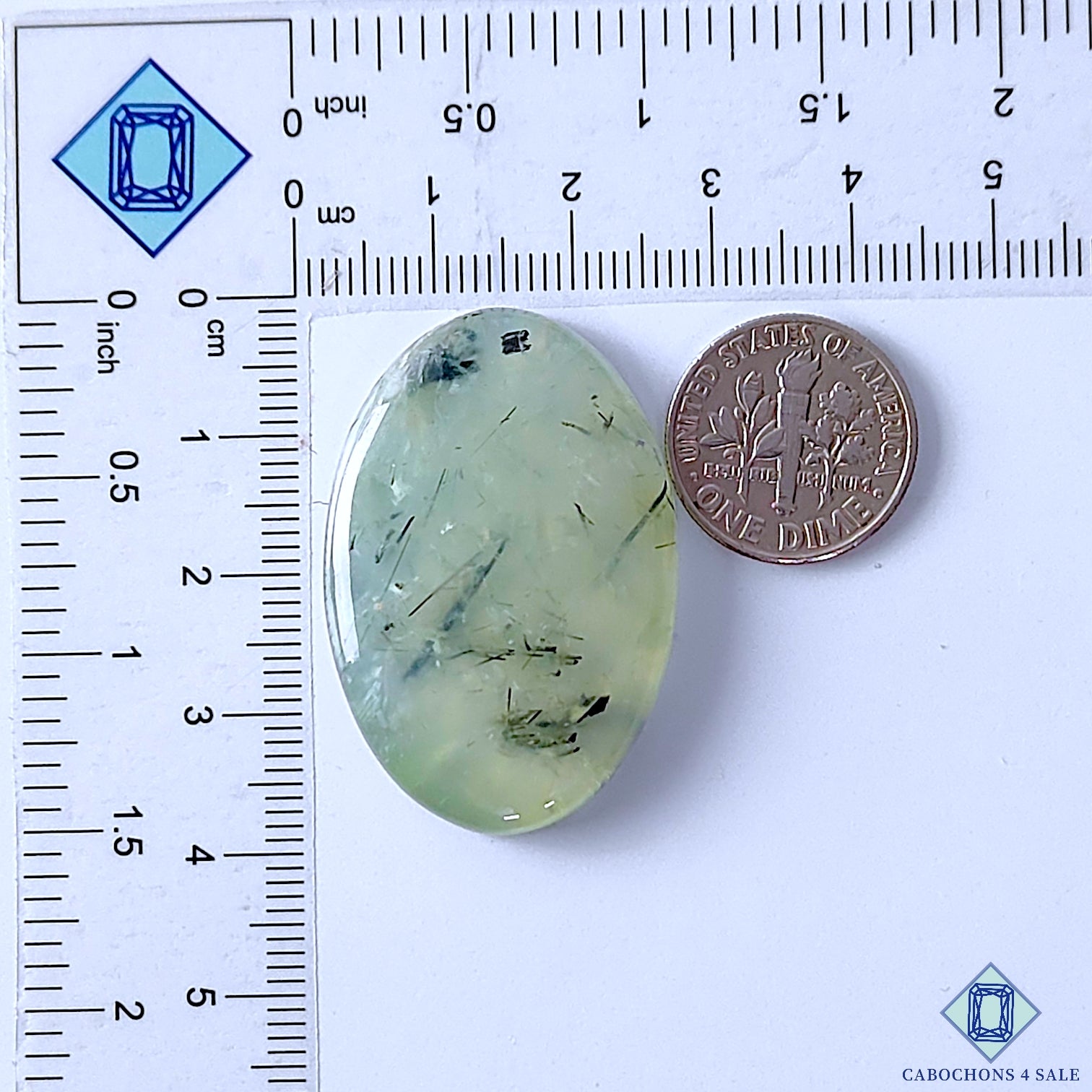 Prehnite Rutile Quartz
