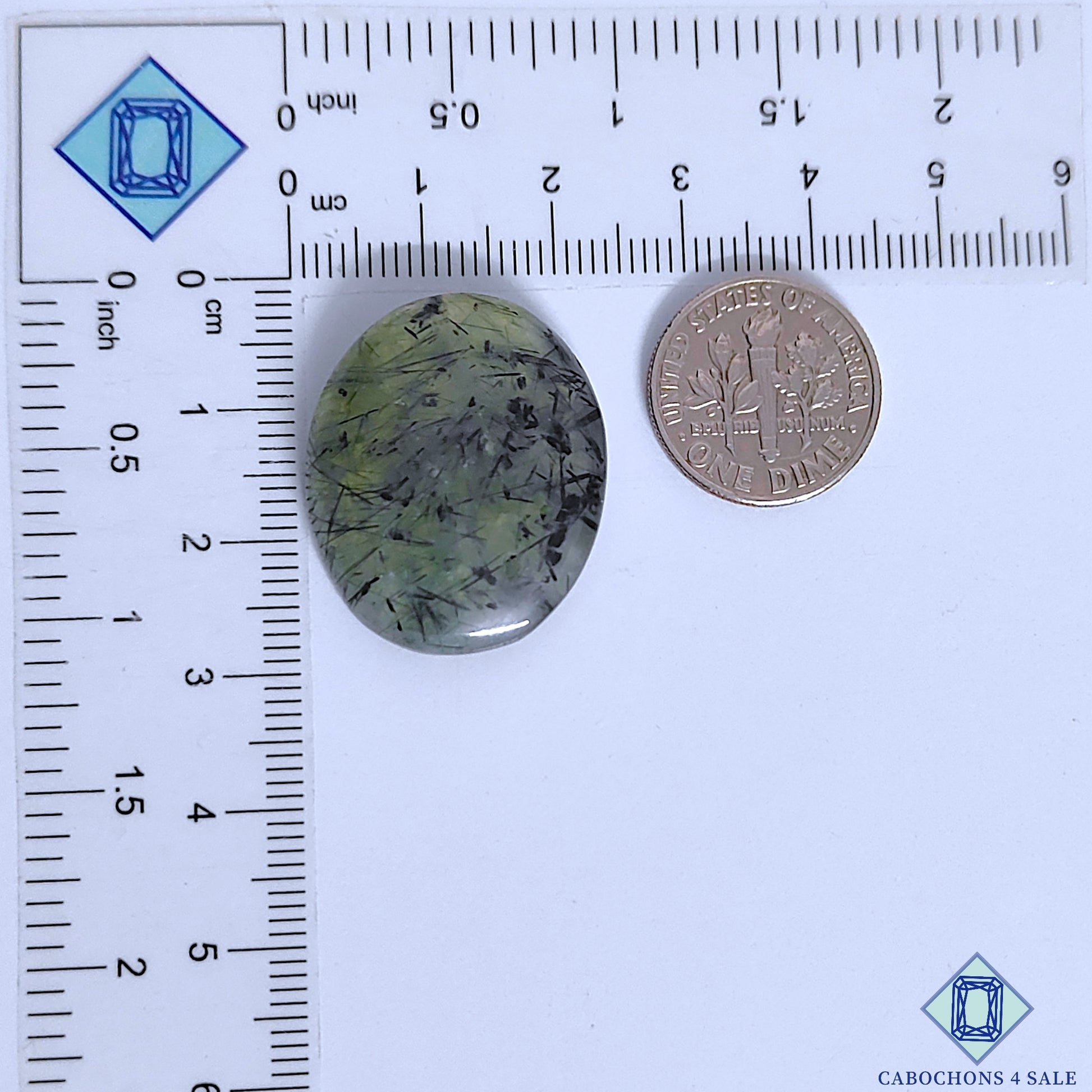 Prehnite Rutile Quartz
