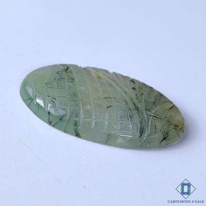 Prehnite Rutile Quartz