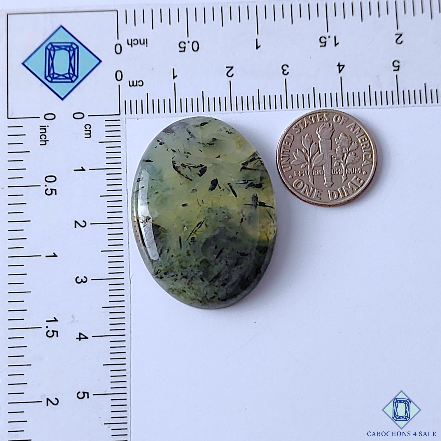 Prehnite Rutile Quartz