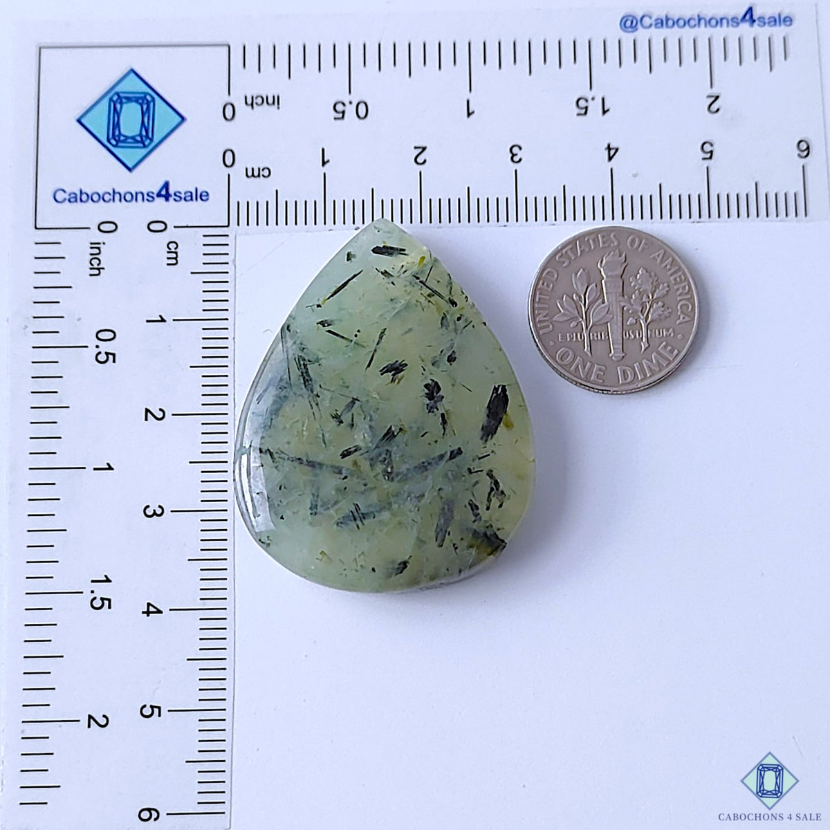 Prehnite Rutile Quartz