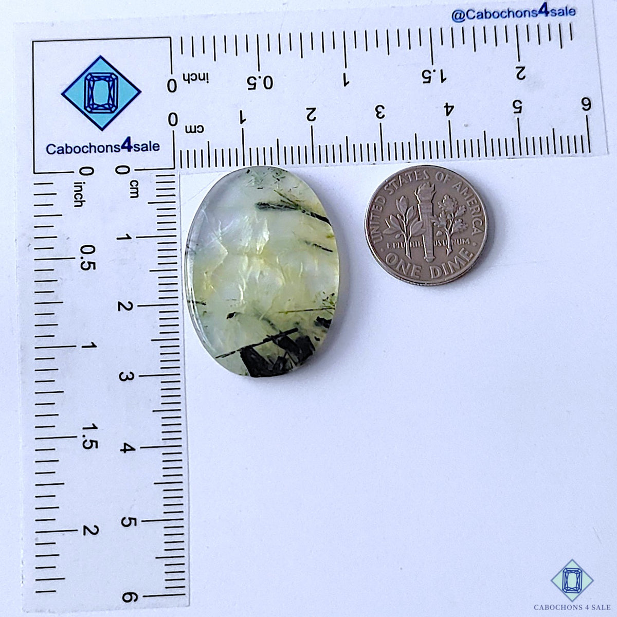 Prehnite Rutile Quartz