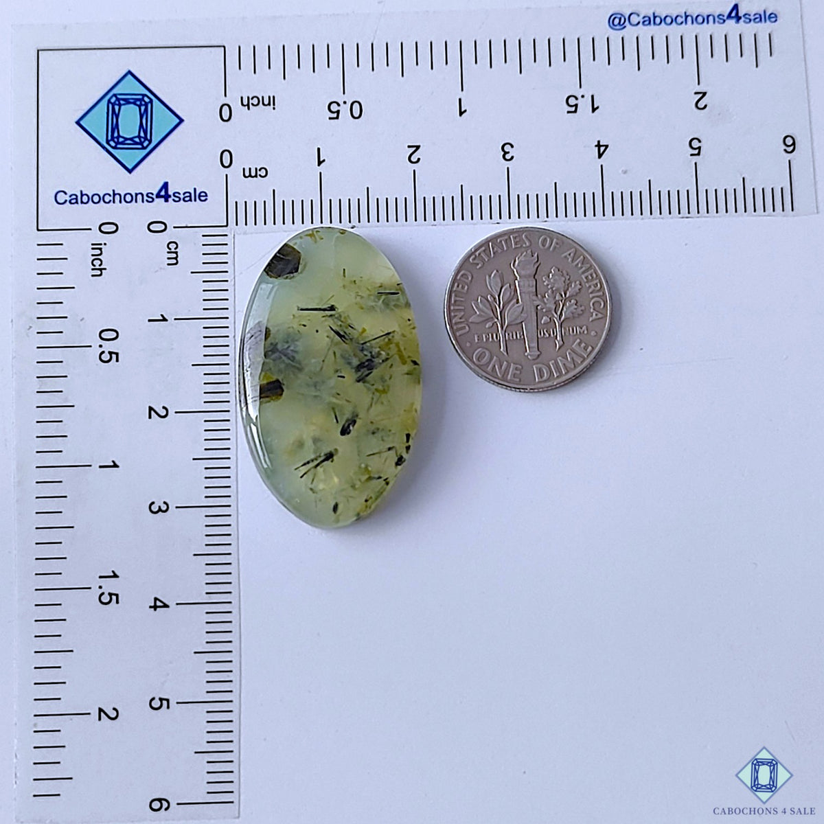 Prehnite Rutile Quartz