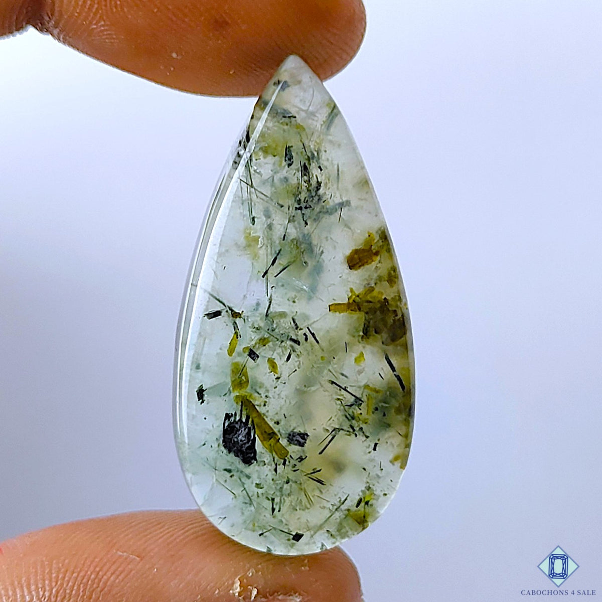 Prehnite Rutile Quartz