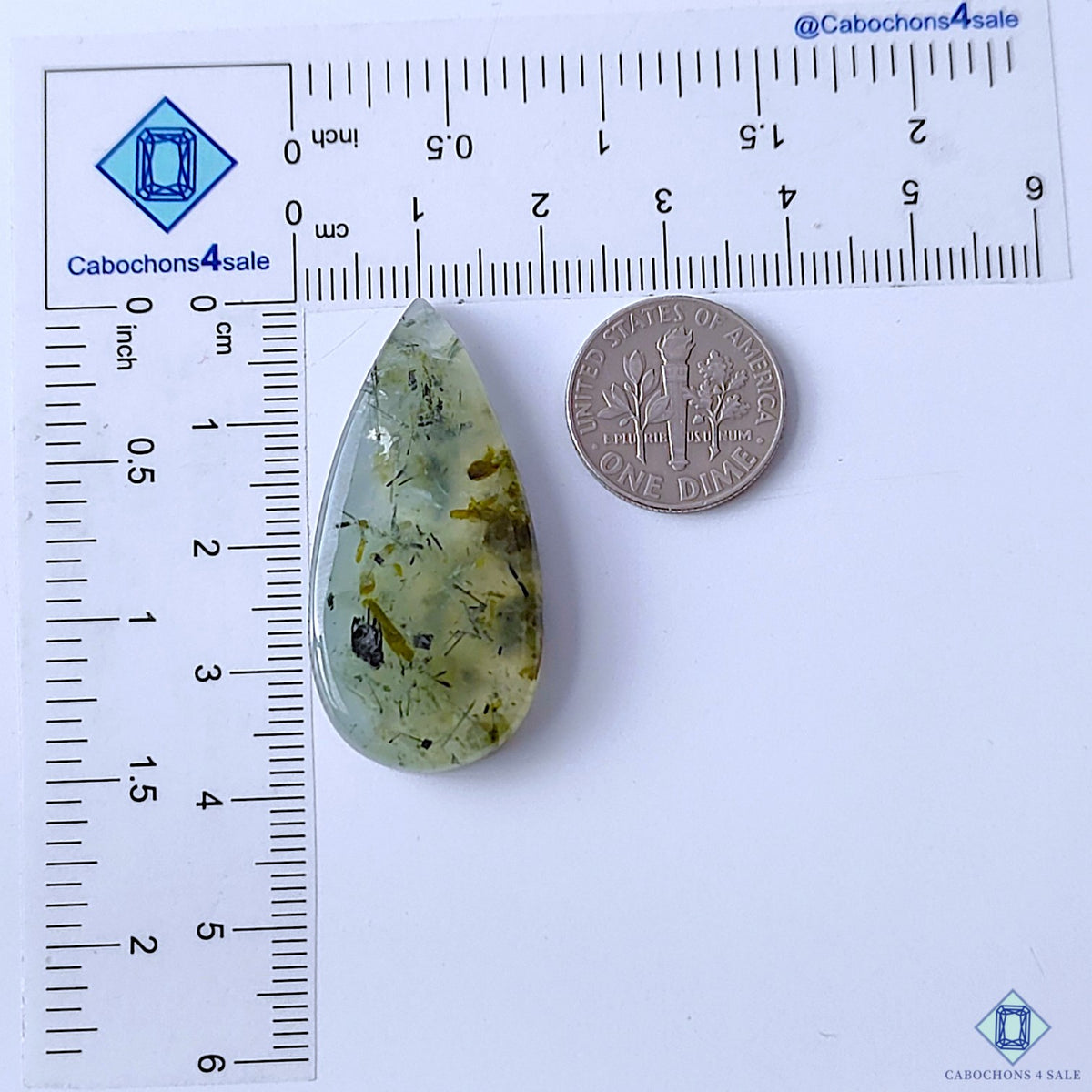 Prehnite Rutile Quartz