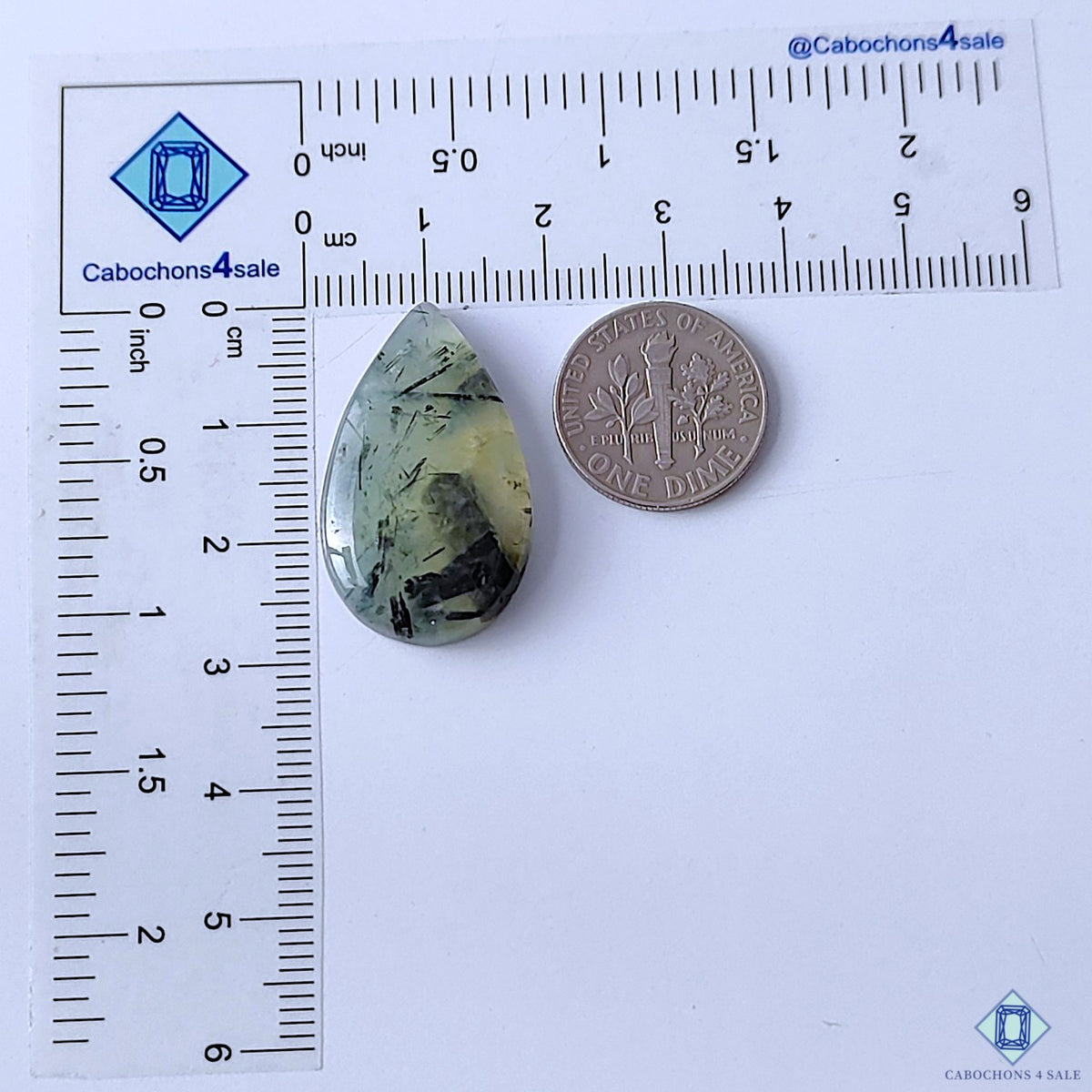 Prehnite Rutile Quartz