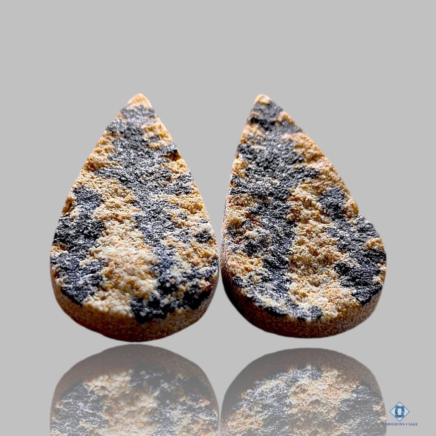 Psilomelan Dendritic agate Pear Pairs