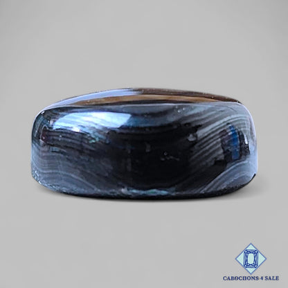 Natural Psilomelane Gemstone Round Cabochons 15*7mm from USA available for sale