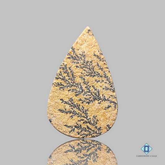 psilomelane dendritic Druzy Agate