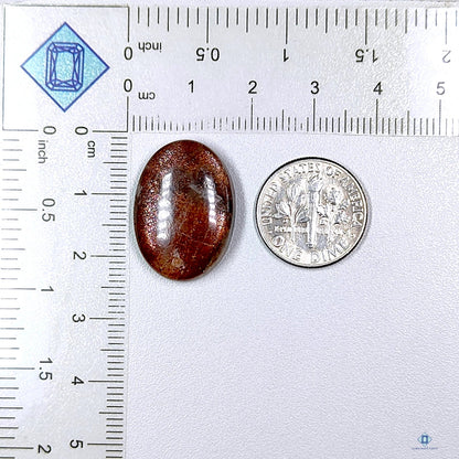 Purpal Haze Sunstone Oval Cabochons