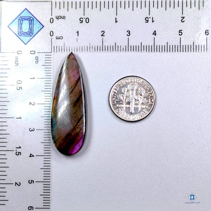 Purpal Labradorite Pear Cabochons