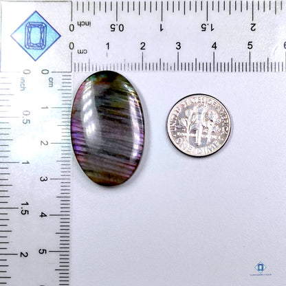 Purpal Labradorite Oval Cabochons