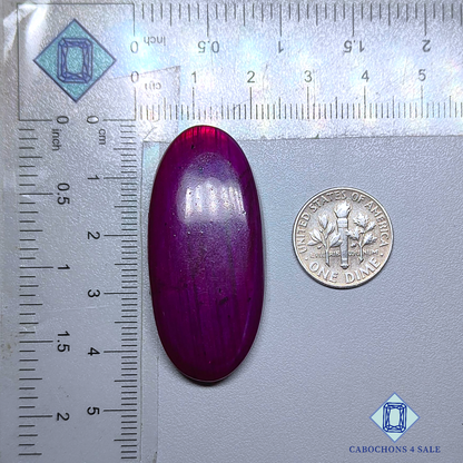 Purple Dyed Labradorite Oval Cabochons