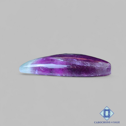 Purple Fluorite Pear Cabochons