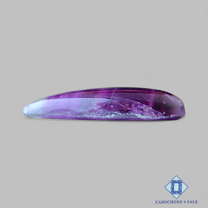 Purple Fluorite Pear Cabochons
