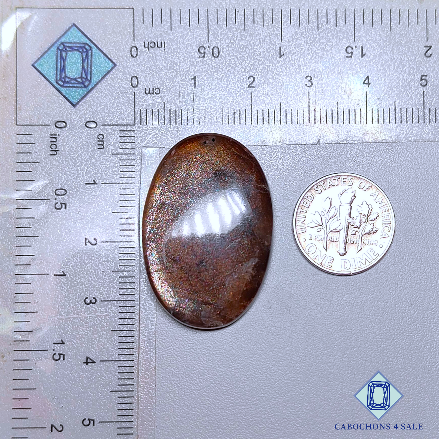 Purple Haze Sunstone Oval Cabochons