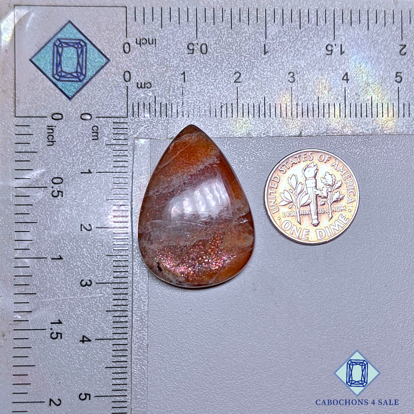 Purple Haze Sunstone Oval Cabochons