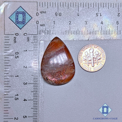 Purple Haze Sunstone Oval Cabochons