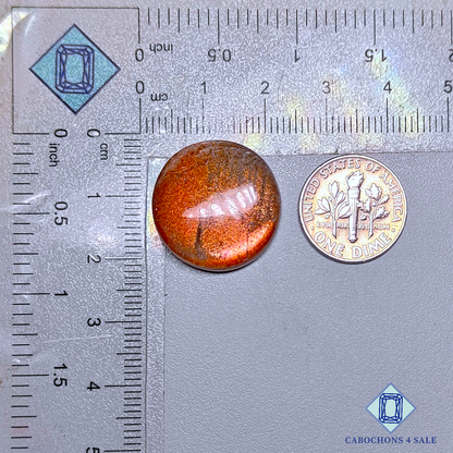 Purple Haze Sunstone Round Cabochons