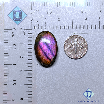 Purple Labradorite Oval Cabochons