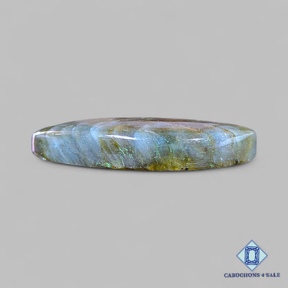 Natural Purple Labradorite Gemstone Fancy Cabochons 39*28*7mm from Madagascar  available for sale