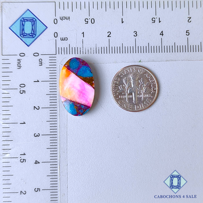 Purple Mohave Turquoise Oval Cabochons
