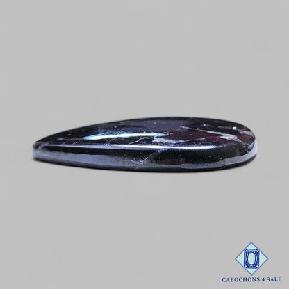 Cabujones de pera de piedra preciosa purpurita natural de 45 x 32 x 6 mm de Namibia, disponibles para la venta.