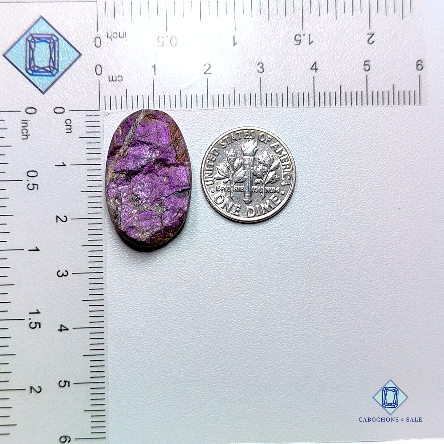 Purpurite Druzy-Oval-Druzy