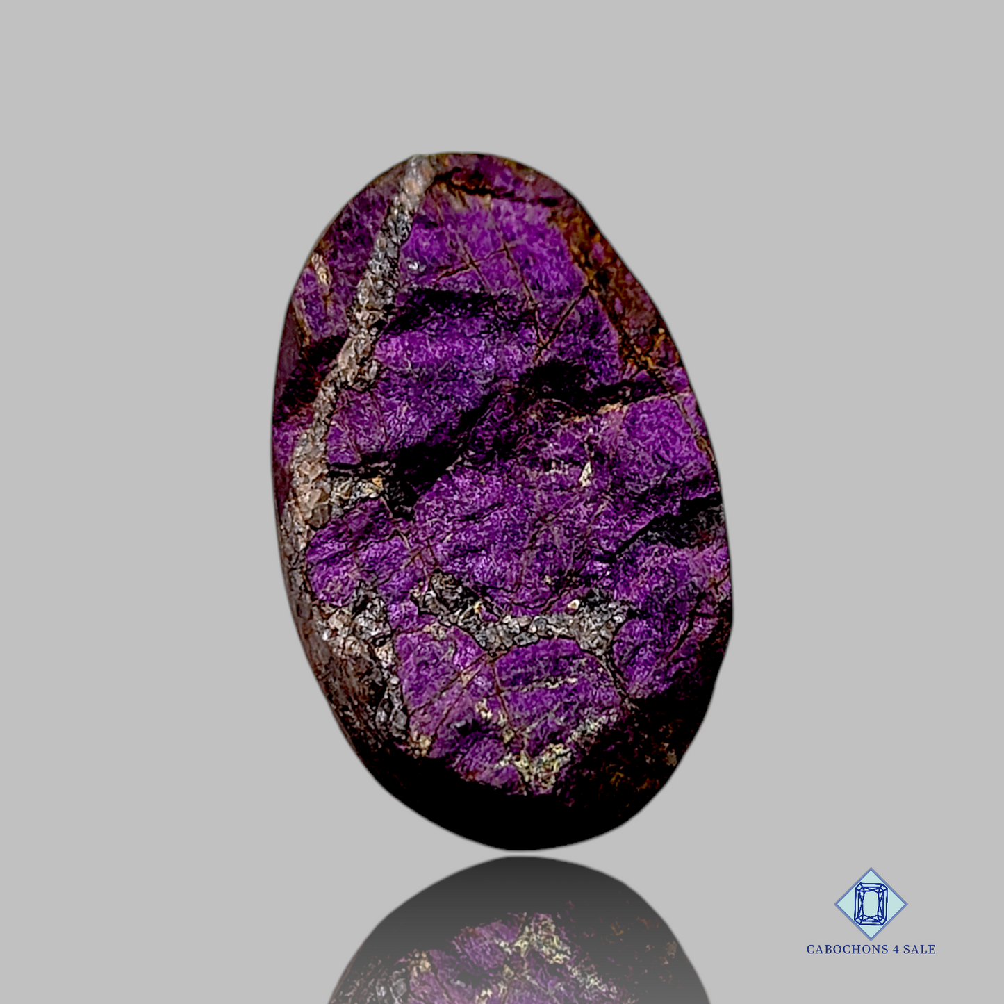 Purpurite Druzy-Oval-Druzy