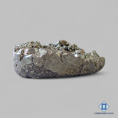 Natural Pyrite Gemstone  Pear Druzy 27*27*9mm from Peru available for sale