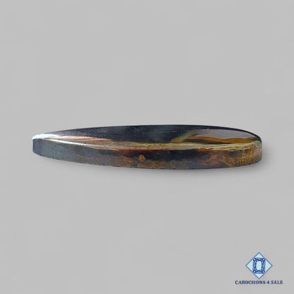 Natural Pyrite Gemstone  Pear Cabochons 43*29*5mm from Peru available for sale