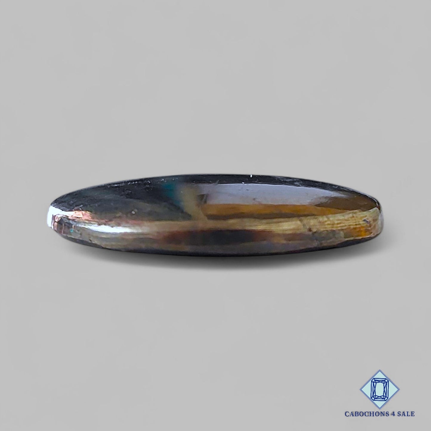 Natural Pyrite Gemstone  Round Cabochons 30*4mm from Peru available for sale