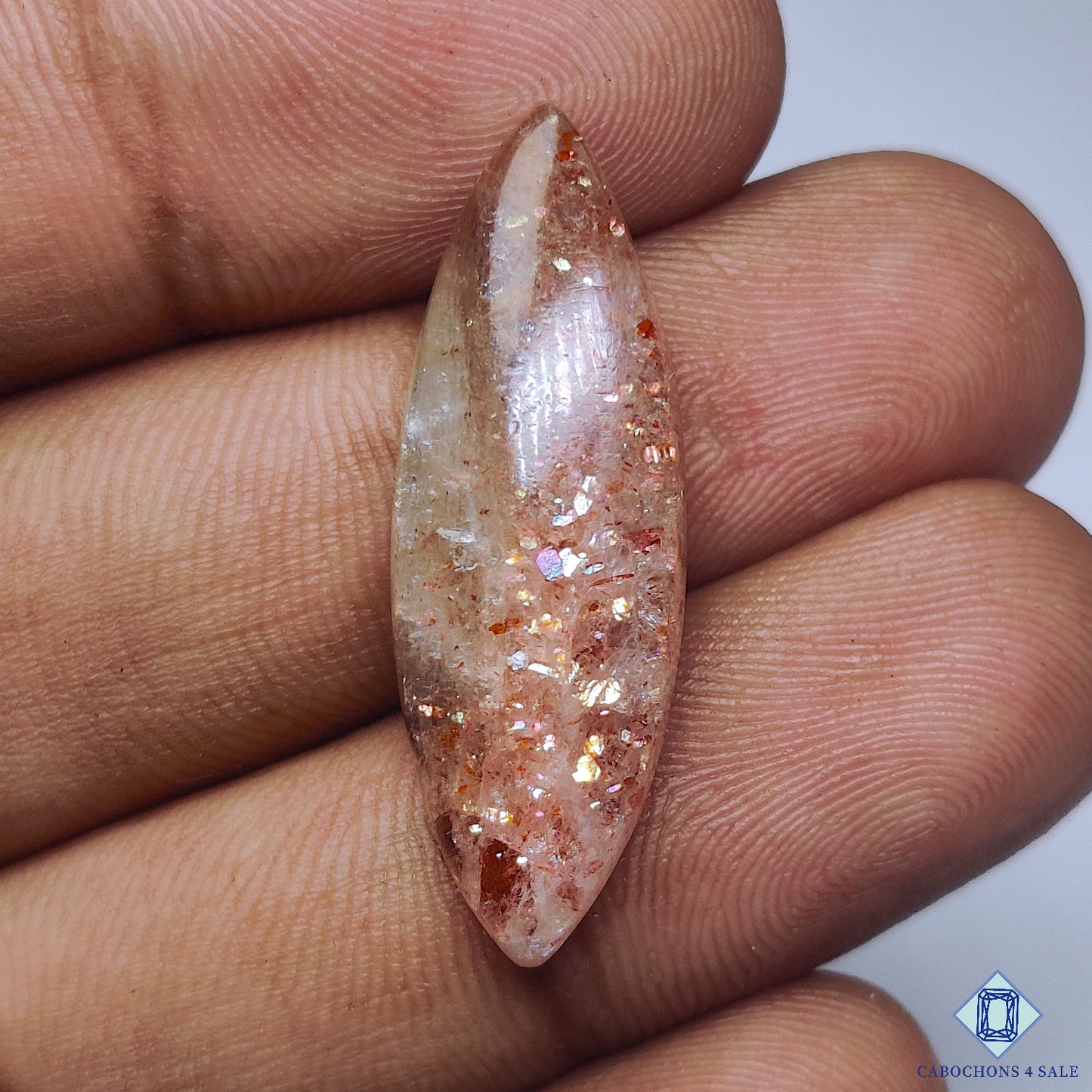 Rainbow Confetti Sunstone
