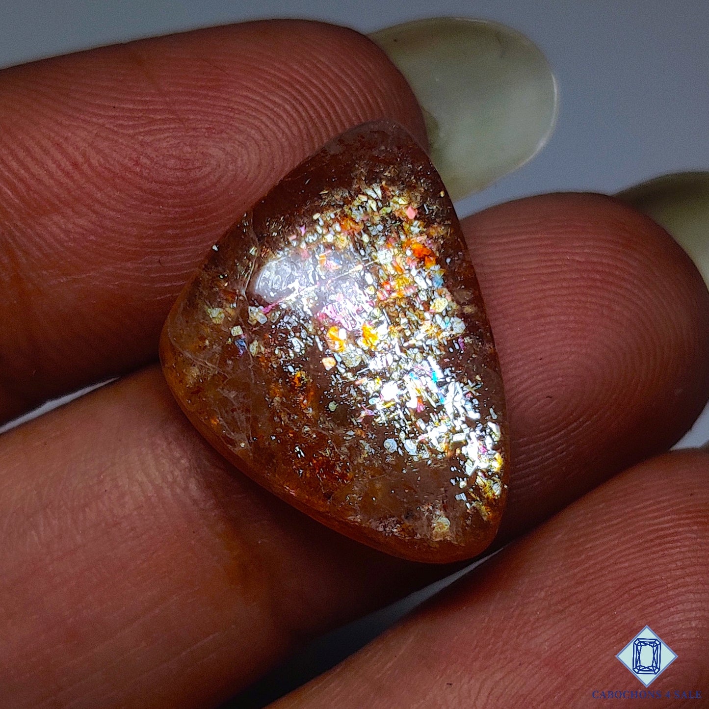 Rainbow Confetti Sunstone