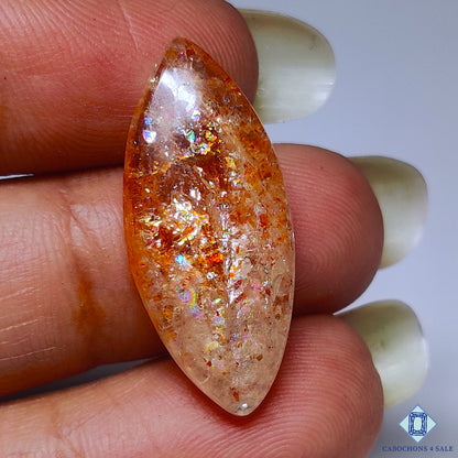 Rainbow Confetti Sunstone