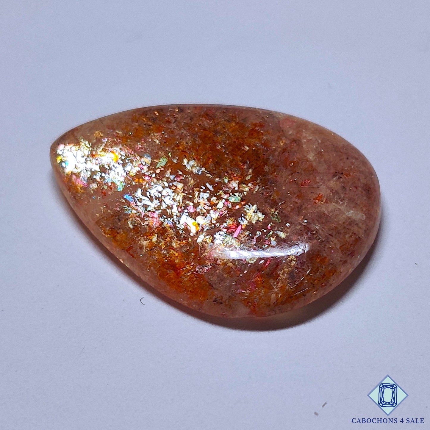 Rainbow Confetti Sunstone